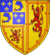 Margaret Tudor Arms as Queen of the Scots and wife of the Dauphin.svg