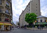 Rue des Plantes de París, donde tuvo su estudio.