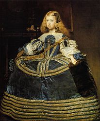 La Infanta Margarita en azul (1659)