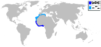 H. didactylus en Atlántico y Mediterráneo