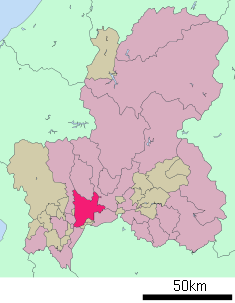 Localización de Gifu