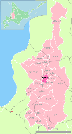 Localización de Sunagawa