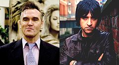 Morrissey y Johnny Marr respectivamente despues de The Smiths