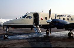 Buddha Air Beech 1900 9N-AEK Hanuise.jpg