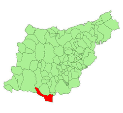 Localización de la Parzonería General de Guipúzcoa y de Álava