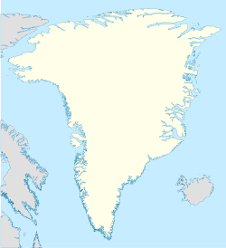 Localización de la isla Upernivik