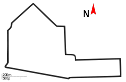 Mapa del circuito de Shunyi