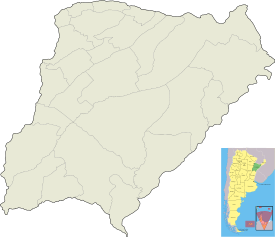 Localización de Goya (Argentina) en Provincia de Corrientes