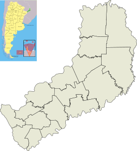 Localización de Tres Capones en Provincia de Misiones