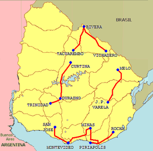Etapas de la Vuelta del Uruguay 2006.png