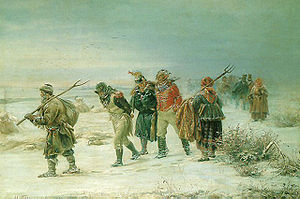 French retreat in 1812 by Pryanishikov.jpg