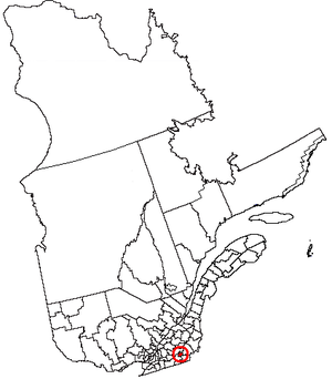 Sherbrooke, Quebec Location.png