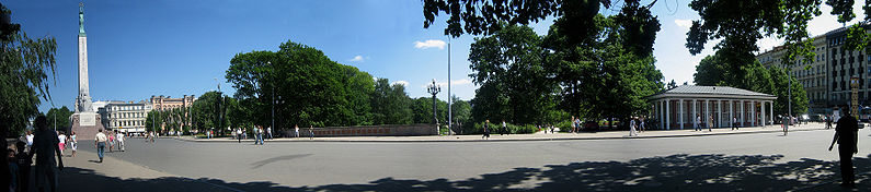 Plaza del Monumento a la Libertad.