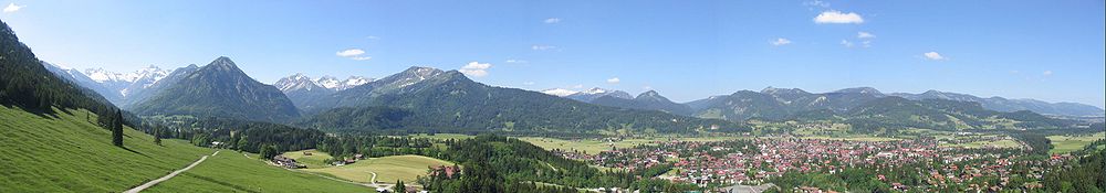 Panorama de Oberstdorf