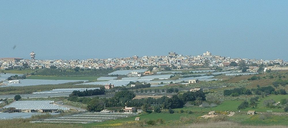 Pachino, Vista de la Ciudad