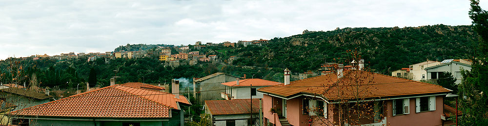 Panorama del centro de Orotelli