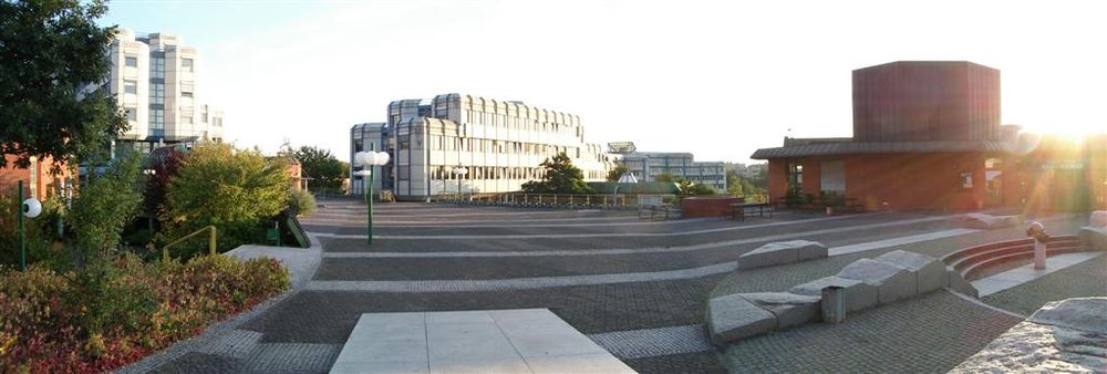 Universidad de Trier, Campus 1 (Vista panorámica del Sur)