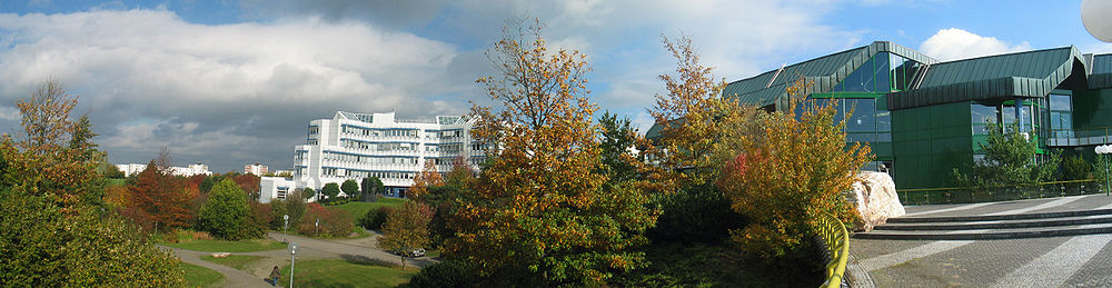 Universidad de  Trier, Campus 1 (Vista panorámica del Norte)