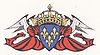 Escudo de Felipe de Orleans (1869-1926)