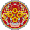 Escudo de Jigme Singye Wangchuck