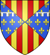 Blason Jean d'Aragon, Comte de Prades (selon Gelre).svg