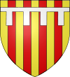 Blason Martin d'Aragon, Comte de Luna (selon Gelre).svg