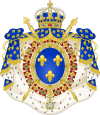 Escudo de Luis XVIII de Francia