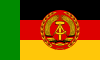 Flag of boats of border troops (East Germany).svg