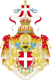 Escudo de Humberto I de Italia