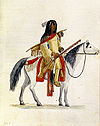Indian on horseback by Maximilian zu Wied-Neuwied.jpg