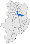 Localització de Fontanilles respecte del Baix Empordà.svg