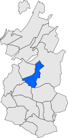Localització de Vilagrassa respecte de l'Urgell.svg