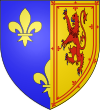 Mary I of Scotland Arms as Queen of the Scots and Queen Dowager of France.svg