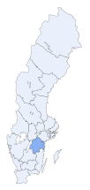 Ubicación de Provincia de Östergötland