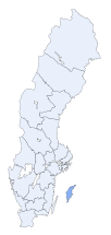 Ubicación de Provincia de Gotland