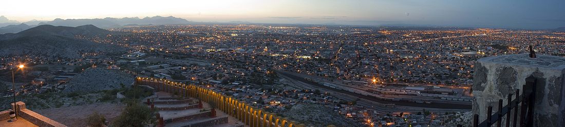Panorama de Torreón y Gómez Palacio.