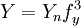 Y=Y_nf_y^3\,