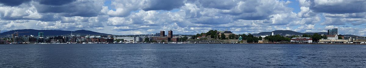 Vista panorámica del centro de Oslo.