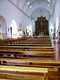 Interior de la Iglesia.