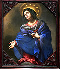 La Virgen María, símbolo importante del cristianismo y utilizado mucho en la serie