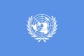 Bandera de las Organización de las Naciones Unidas