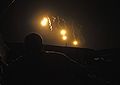 Flares fired by M777 howitzers to illuminate during Operation Tora Arwa V in the Kandahar province Aug. 2 2009..jpg