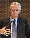 El economista y político italiano Mario Monti