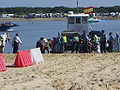 Romería de El Rocío, embarque de las hermandades en Sanlúcar hacia Doñana, mayo 2009 IMGP3037.JPG