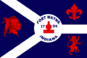 Bandera oficial de Fort Wayne