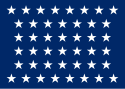 US Naval Jack 44 stars.svg