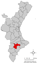 Hoya de Alcoy en la Comunidad Valenciana.