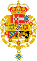 Coat of Arms of the Prince of Asturias 1761-1931 (House of Bourbon).svg