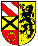 Landkreiswappen des Landkreises Annaberg
