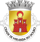 Escudo de Miranda do Douro (portugués)Miranda de l Douro (mirandés)